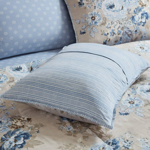 English Elm 7-piece King Floral Comforter Set Reversible Botanical Bedding with Sheets and Shams B035P408242