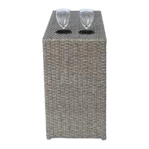 English Elm Weather-Resistant Rattan Wicker 7-Piece Outdoor Lounge Set With Plush Cushions – Fully Assembled Comfort B120S00100-GIGA