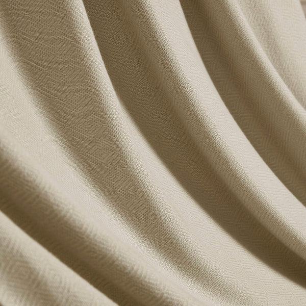 English Elm 1-piece King Jacquard Cotton Blend Blanket Aztec Woven Soft Breathable Bedroom Layer Khaki B035P437474