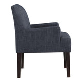 OSP Home Furnishings Main Street Guest Chair Navy