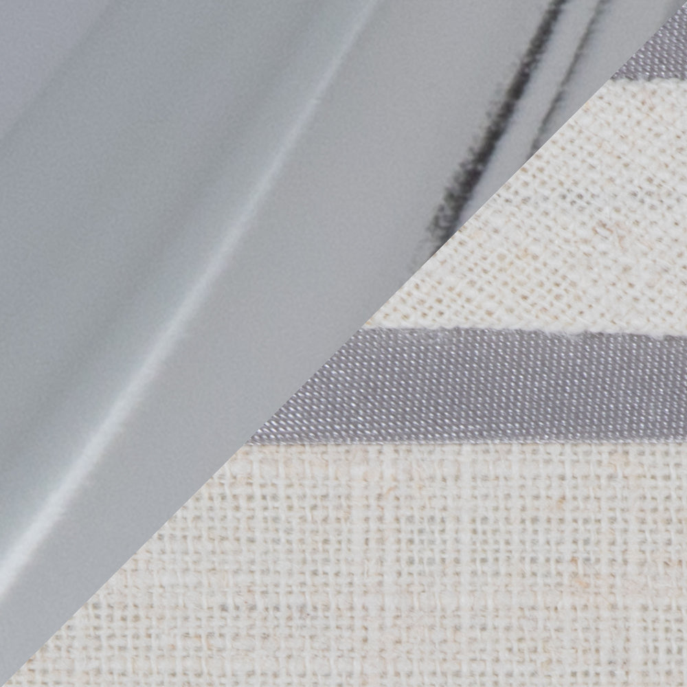 English Elm Ashland 27" Contemporary Metal Table Lamp Set of 2 in Polished Chrome with Cream Linen Drum Shades, 3-Way B202P224092