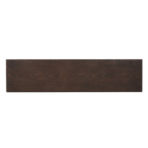 English Elm Christopher Knight Home® - Outdoor Aluminum Dining Bench with Wood‑Like Finish and Black Powder‑Coated Steel X‑Frame, Durable Stylish Seating Brown 61625.00BBRNMP1
