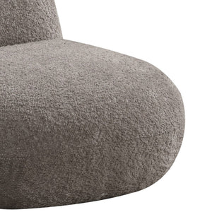 English Elm Westino Deer Shaped Kids Accent Chair Chenille Upholstered Woodland Playroom Seat Brown B2749P413206