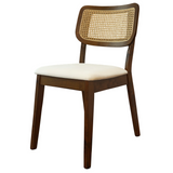 Ashcroft Furniture Kaden Cream Velvet Dining Chairs Set - 2-Piece Set
Elegant Danish Design, Durable Wood Frame