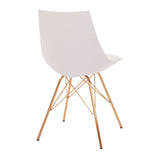 OSP Home Furnishings Oakley Chair White