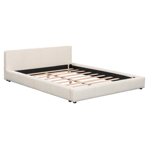 English Elm Christopher Knight Home® - [Stylish Stylish Beige Upholstered Bed – Modern Comfort & Durability For Your Bedroom, Fits All Mattress Sizes N769P241233K