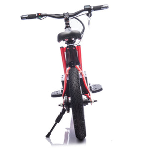English Elm 24v Kids Electric Dirt Bike 300w Motor 16in Pneumatic Tires Adjustable Seat Ages 5 to 12 Red W1578P335446