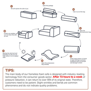 English Elm Floor Corduroy Convertible Couch Bed with CertiPUR-US Foam, Stain-Resistant Washable Cover, Dark Grey W3341P346288