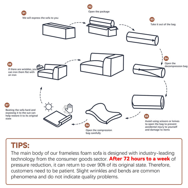 English Elm Floor Corduroy Convertible Couch Bed with CertiPUR-US Foam, Stain-Resistant Washable Cover, Dark Grey W3341P346288