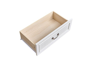 English Elm 8 Drawer Farmhouse Chest Distressed Two-tone Wood Grain Finish Antique Hardware W2393P252368