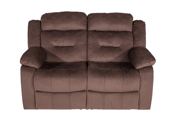 English Elm Contemporary Velvet 3 Piece Living Room Set with Tufting Pillow Arms and Usb Ports B011S02362