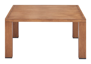 Zuo Modern Regels Side Table - Modern Aluminum Design With Elegant Clean Lines For Any Home Or Hospitality Space Natural Aluminum 704056-zuo-modern