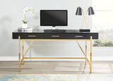 OSP Home Furnishings Broadway Desk Black