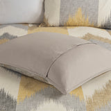 INK+IVY Alpine Mid-Century 3 Piece Duvet Cover Mini Set II12-787 Yellow