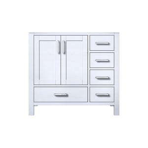 English Elm White Bath Vanity 36" W X 22" D, Elegant Solid Wood Design With Soft-Close Drawers & Quick Install B2731P258804-GIGA