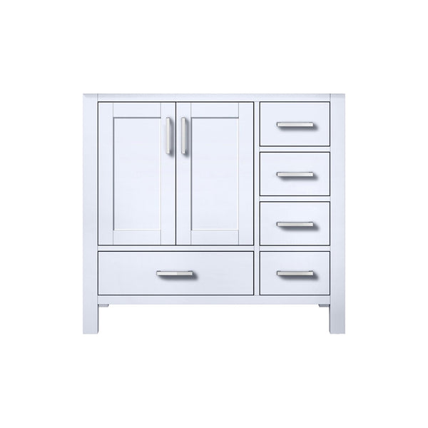 English Elm White Bath Vanity 36" W X 22" D, Elegant Solid Wood Design With Soft-Close Drawers & Quick Install B2731P258804-GIGA