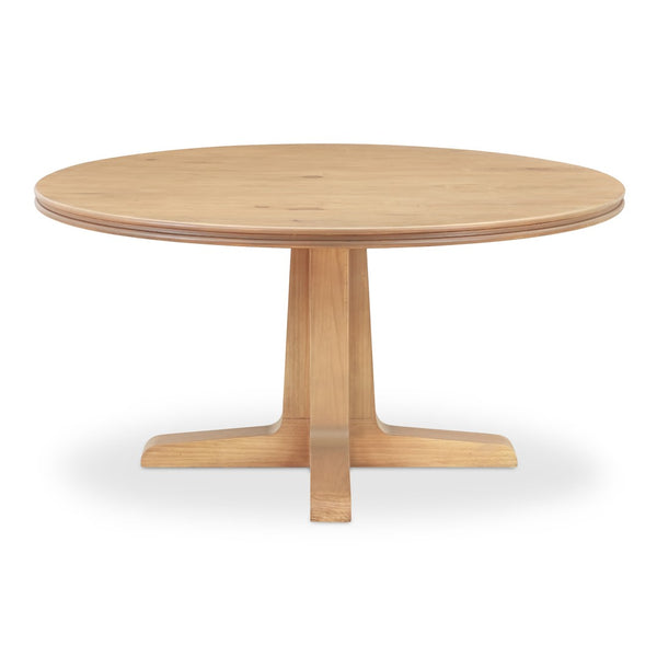 English Elm Charles Solid Pine Square Dining Table Seats 6 Natural Grain Farmhouse Kitchen B2769S00014