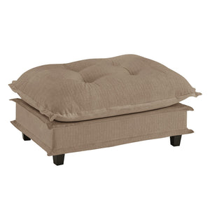 English Elm 73 Chenille Modular Sectional Sofa Deep Seat Cushions Casual Luxe Living Room Light Coffee W714P448543