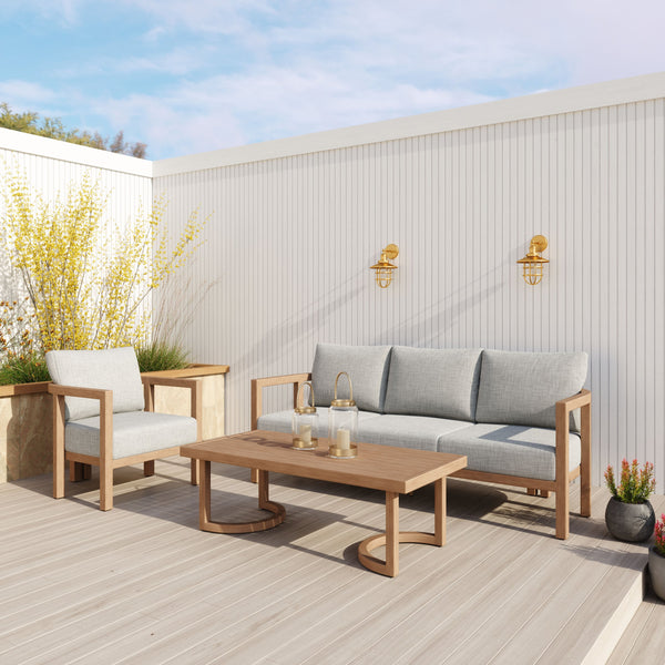 Zuo Modern Leto Armchair: Chic Modern Design In High-quality Olefin And Aluminum For Stylish Home Décor Gray 100% Olefin,Aluminum 704114-zuo-modern