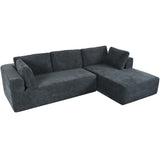 English Elm Modern Large Modular Sectional Sofa For Living Room, Bedroom, Salon, 3 Piece Free Combination