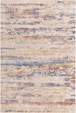 Unique Loom Deepa Beatriz Machine Made Abstract Rug Multi, Beige/Blue/Gray/Ivory/Navy Blue/Red 5' 3" x 7' 10"