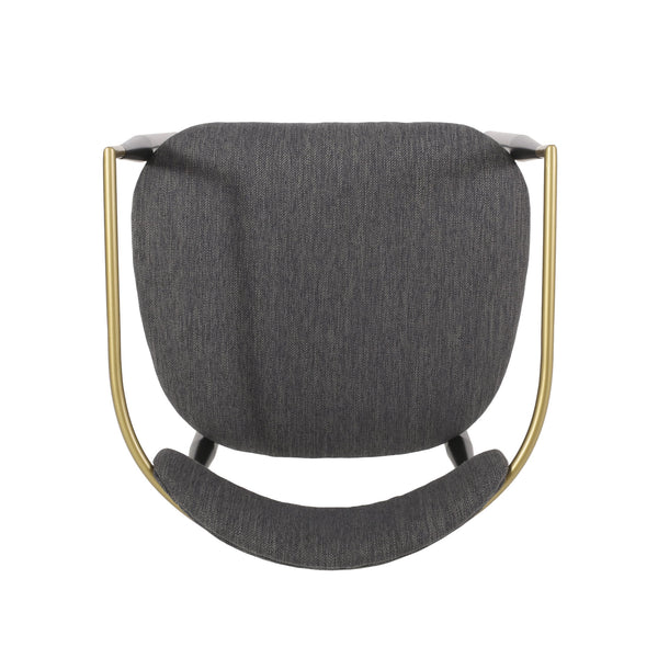 English Elm Christopher Knight Home® - Barstools Set Of 2 - Stylish Gray Upholstered Bar Stools With Backrest & Iron Legs For Versatile Spaces N779P248198G
