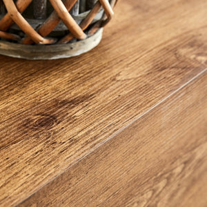 English Elm 39.3*23.6*12 Walnut Grain Mdf Low Profile Coffee Table for Modern Living Rooms Wood W1151P433605