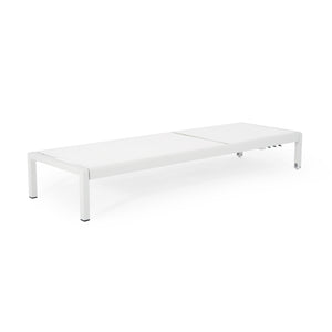 English Elm Christopher Knight Home® - Cape Coral Chaise Lounge Set Of 2 - Stylish, Adjustable, And Durable Outdoor Seating For Comfort 57592.00WHIMP2