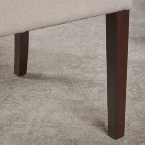English Elm Dining Chair Set of 2 Wingback Upholstered Seats with Tapered Legs for Modern Spaces 60270.00IVY