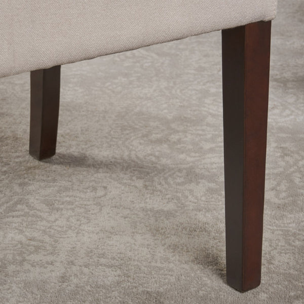 English Elm Dining Chair Set of 2 Wingback Upholstered Seats with Tapered Legs for Modern Spaces 60270.00IVY