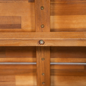 English Elm Christopher Knight Home® - Outdoor Acacia Wood Bench With Teak Finish & Grey Wicker Accents - Stylish, Durable, Versatile Seating N773P286716G