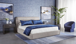 Sunpan Lauryn Lounge Chair - Contemporary Barrelback Design for Modern Living Spaces and Stylish Comfort Danny Navy