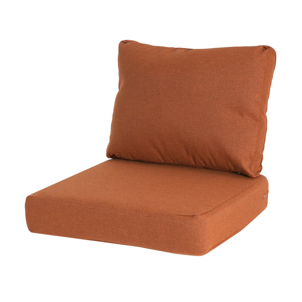 English Elm Christopher Knight Home® - Noah Outdoor Club Chair Cushion Set - Vibrant Orange Weather-Resistant Comfort For Patios & Decks N775P291454O