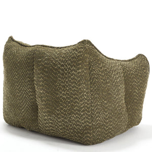 English Elm Sofa plush beanbag chair with superfiber cover and resilient foam filling for ultimate home comfort and relaxation Olive Green W1996P252266