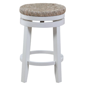 OSP Home Furnishings 26" Swivel Stool  - Set of 2 White