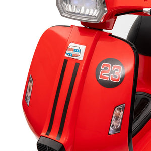 English Elm 24v Kids Electric Dirt Bike with Pneumatic Tires Suspension and Bluetooth for Ages 8-14 W1578P297812