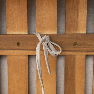 English Elm Christopher Knight Home® - Meja Acacia 7PCS Outdoor Patio Dining Set Teak & Beige with Umbrella Hole, Cushioned Eucalyptus Chairs MEJA7PCSET