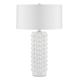 Cassandra White Table Lamp