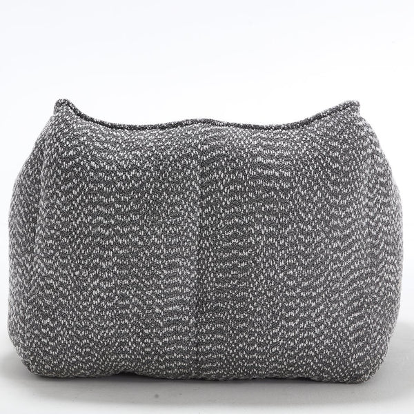 English Elm Sofa plush beanbag chair with superfiber cover and resilient foam filling for ultimate home comfort and relaxation Grey W1996P252268