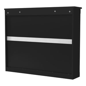 English Elm 36'' Wall Mounted Medicine Cabinet with Dual Mirrors Soft Close Doors Bathroom Storage Black N710P371186B