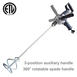 English Elm Drill Mixer Machine Corded 9a Copper Motor Variable Speed Cement Mortar Mixing Tool T3177P305036