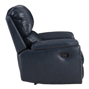 OSP Home Furnishings Santiago Recliner  Navy
