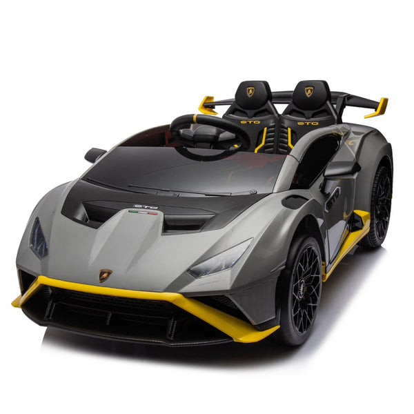 English Elm Lamborghini Huracan Sto 24v Kids Ride on Drift Car with Led Lights and Remote W1578P210768