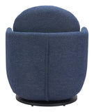 Bant Swivel Chair Blue 110015 Zuo Modern