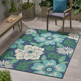 Christopher Knight Home® Meridian 3967B 5’3” X 7’ Outdoor Area Rug - Transform Your Outdoor Lounge Space