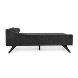 Christopher Knight Home® - Noble House - Cagle Mid-Century Modern Fabric Chaise Lounge