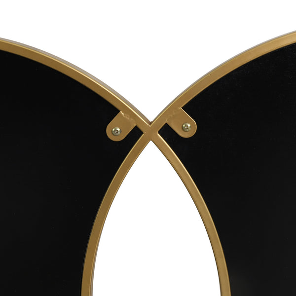 English Elm Christopher Knight Home® - WALL Overlapping Round Gold Wall Mirror - Modern Glam Tempered Glass, Iron Frame, Illuminating Decor 69686.00