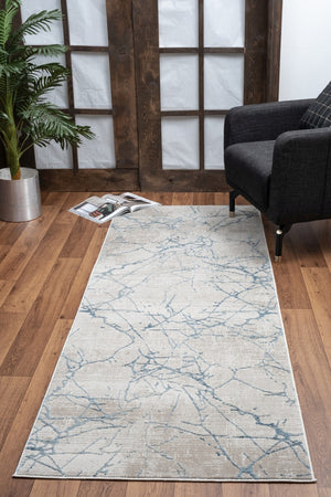 English Elm Elegance Blue Area Rug 5'3" X 7'3" - Durable, Soft, Stain-Resistant Design Perfect For Any Space! B186P181041