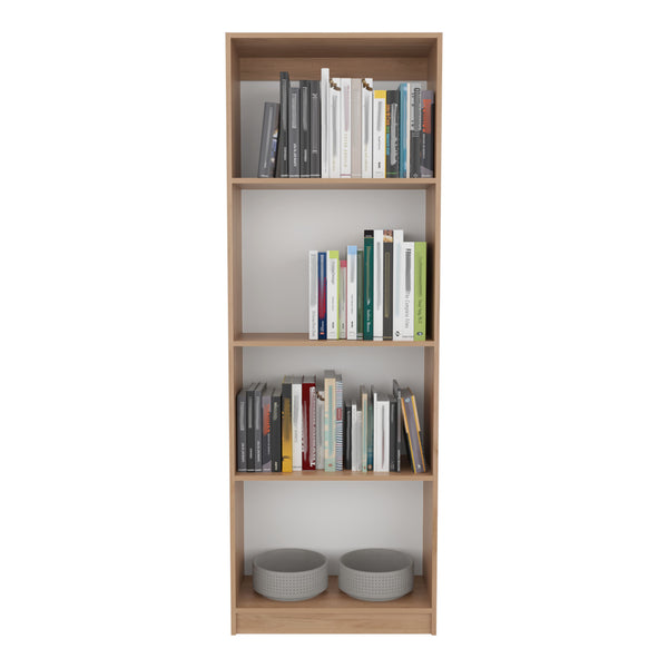 English Elm Bookcase, 11-Shelf Engineered Wood Organizer with Modern Oak & Wenge Finish, Durable, Eco-Friendly Storage Solution Natural Wood 39.37 L x 27.56 W x 3.54 H B097P296879