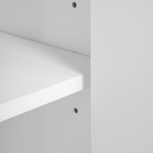 English Elm 36" Modern Bathroom Vanity with Ceramic Sink, Soft-Close Doors, 3 Drawers & Ample Storage for Small Baths White N729P280194K